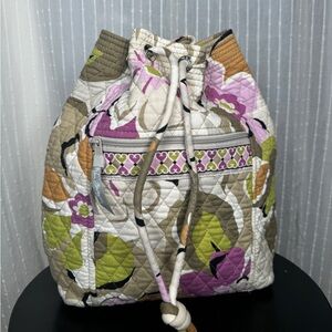 Vera Bradley Cinch Bag Portabello Road